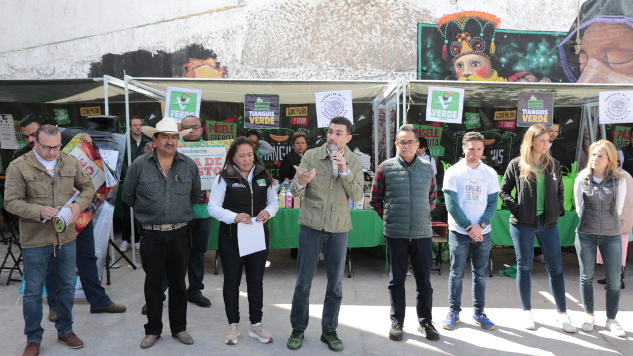 INICIAN LOS TIANGUIS VERDES EN LA CIUDAD DE MÉXICO