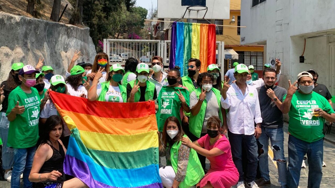 CELEBRA PARTIDO VERDE CDMX APROBACIÓN DE PROPUESTA PARA EL RECONOCIMIENTO DE DERECHOS LGBT+ 