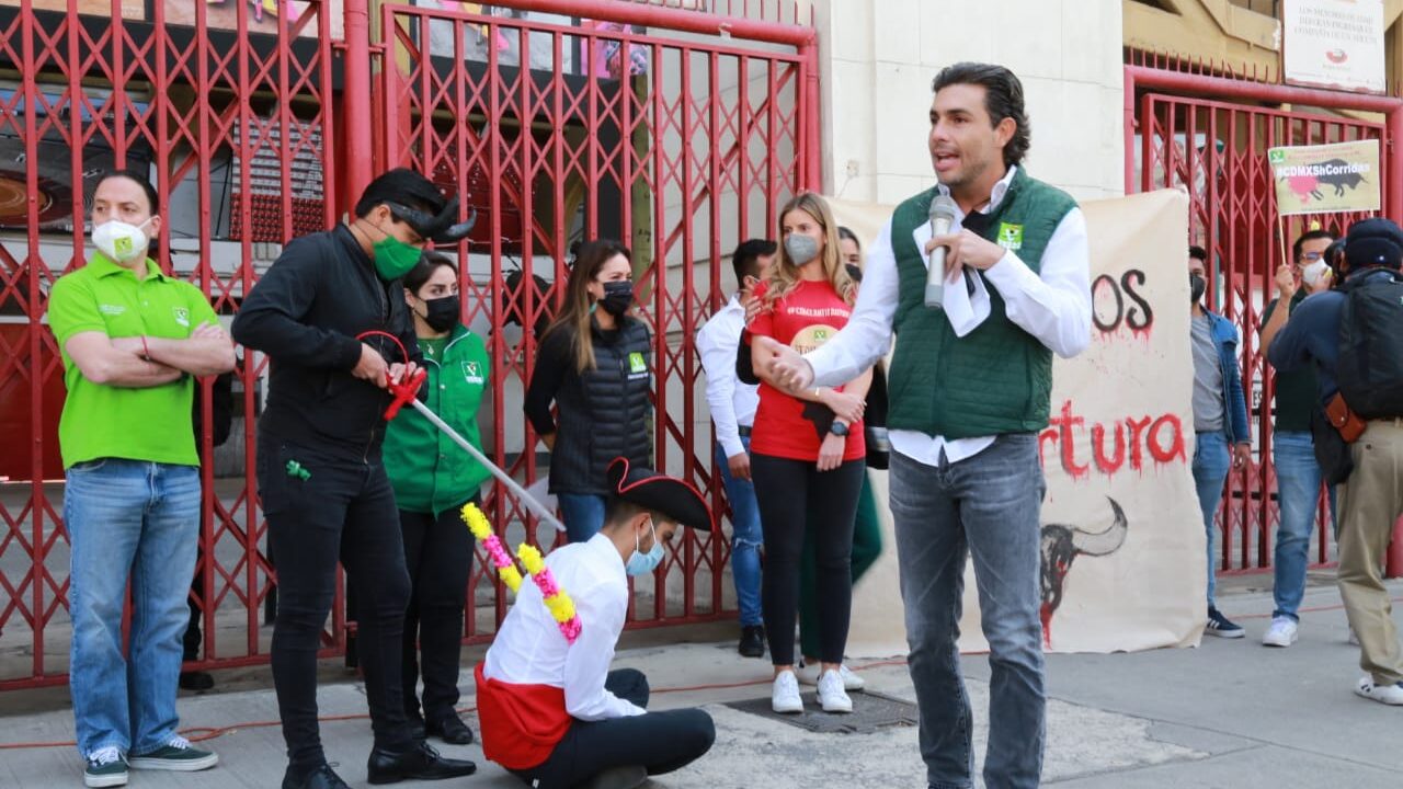 SE COMPROMETE VERDE CDMX A TRABAJAR PARA ERRADICAR LA TAUROMAQUIA EN LA CAPITAL