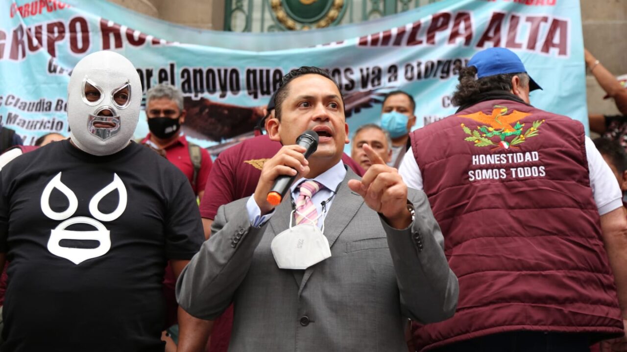 ACOMPAÑA VERDE CDMX A TRABAJADORES DEL GOBIERNO DE LA CIUDAD A PEDIR MEJORES CONDICIONES LABORALES