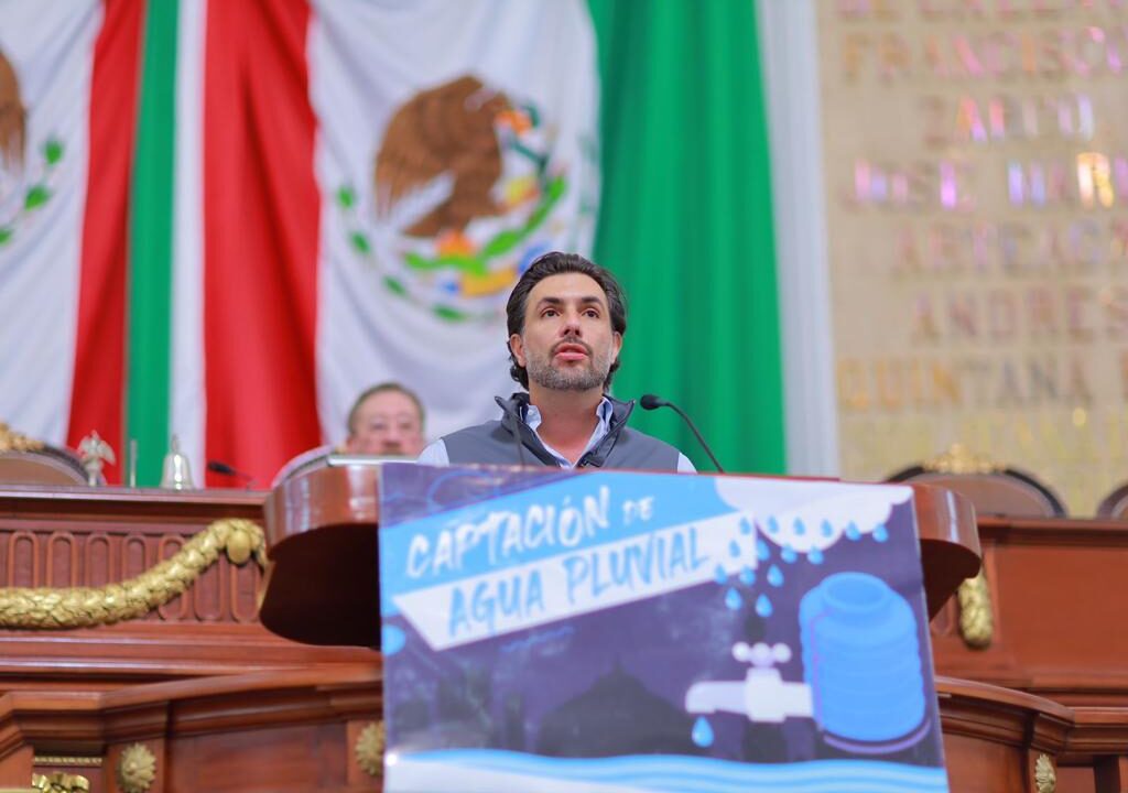 PIDE SESMA SUÁREZ QUE LA CAPTACIÓN DE AGUA DE LLUVIA SEA OBLIGATORIA EN TODOS LOS EDIFICIOS Y CONSTRUCCIONES DE LA CAPITAL