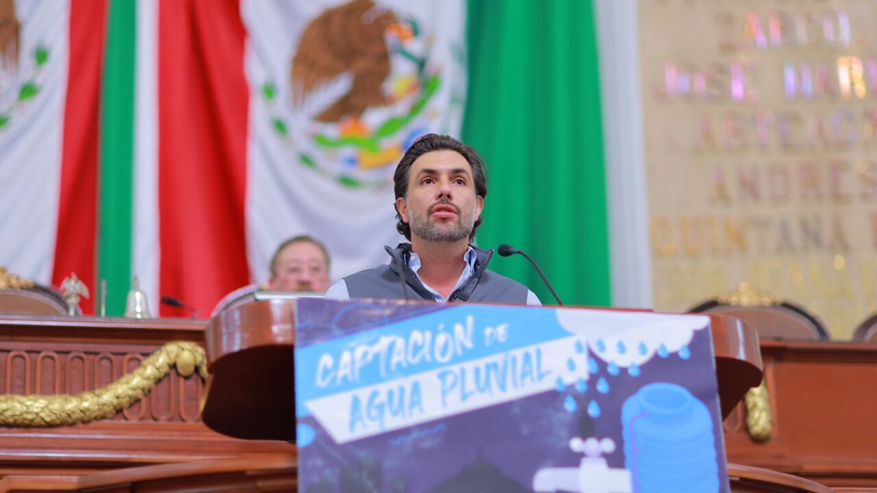 URGENTE APROBAR LEY PARA INSTALAR OBLIGATORIAMENTE SISTEMAS DE COSECHA DE LLUVIA EN TODAS LAS CONSTRUCCIONES DE LA CDMX: SESMA SUÁREZ