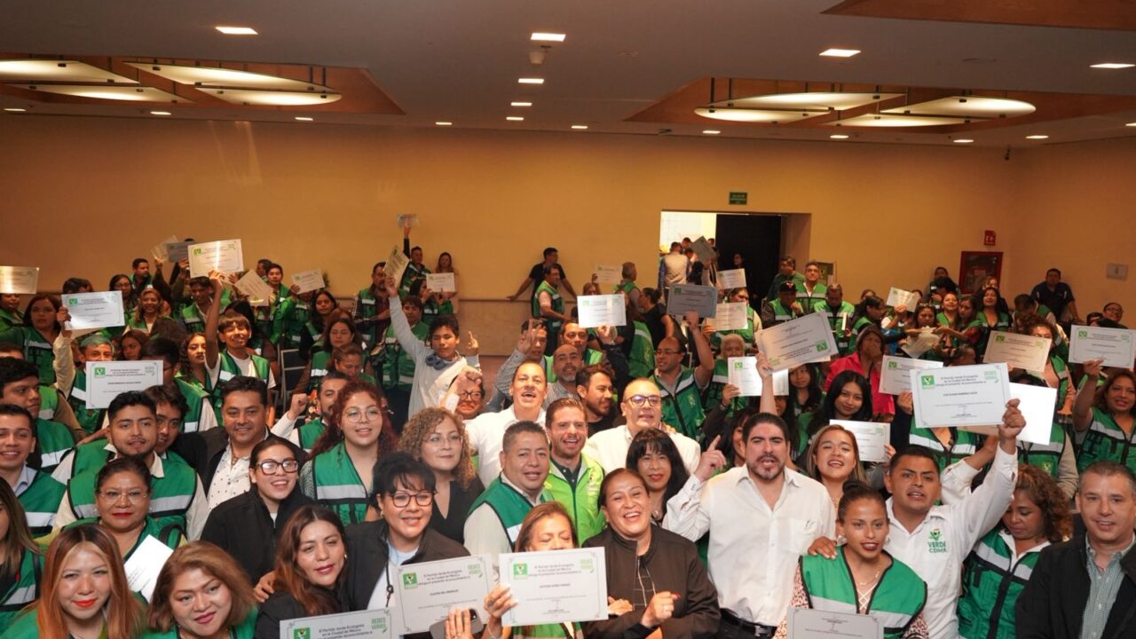 CELEBRA PVEM-CDMX 50 MIL AFILIADOS Y BUSCA LOGRAR 100 MIL EN NOVIEMBRE 2025