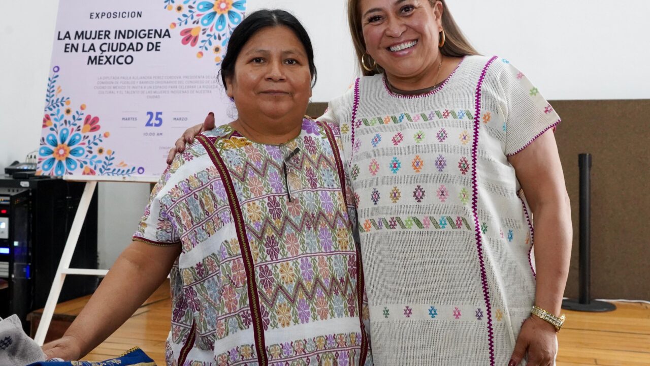 REFRENDA DIPUTADA PAULA PÉREZ EL COMPROMISO DEL PVEM EN EL CONGRESO LOCAL DE IMPULSAR ACCIONES LEGISLATIVAS EN FAVOR DE LOS PUEBLOS, BARRIOS ORIGINARIOS Y COMUNIDADES INDÍGENAS DE LA CDMX