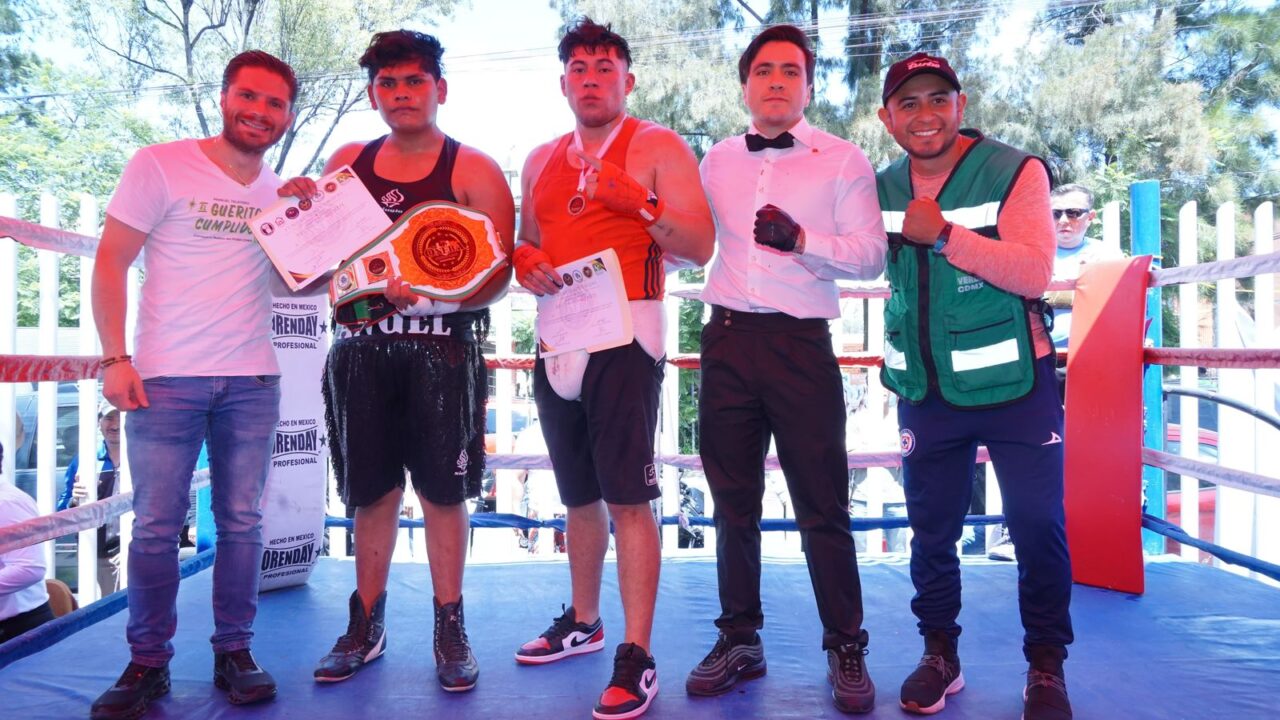 IMPULSA PVEM-CDMX ESPACIO DE BOXEO EN IZTAPALAPA