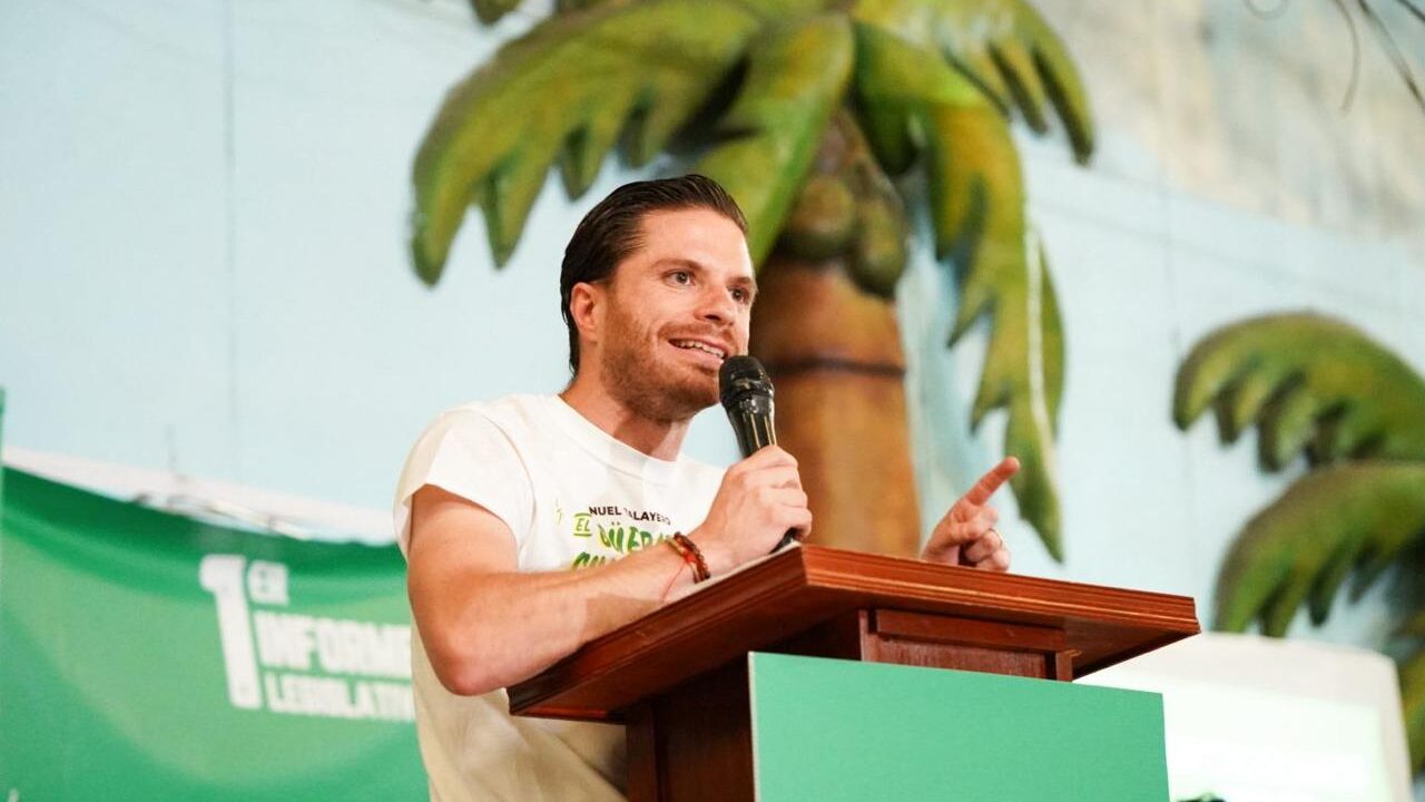 REALIZA DIP. MANUEL TALAYERO SU PRIMER INFORME LEGISLATIVO