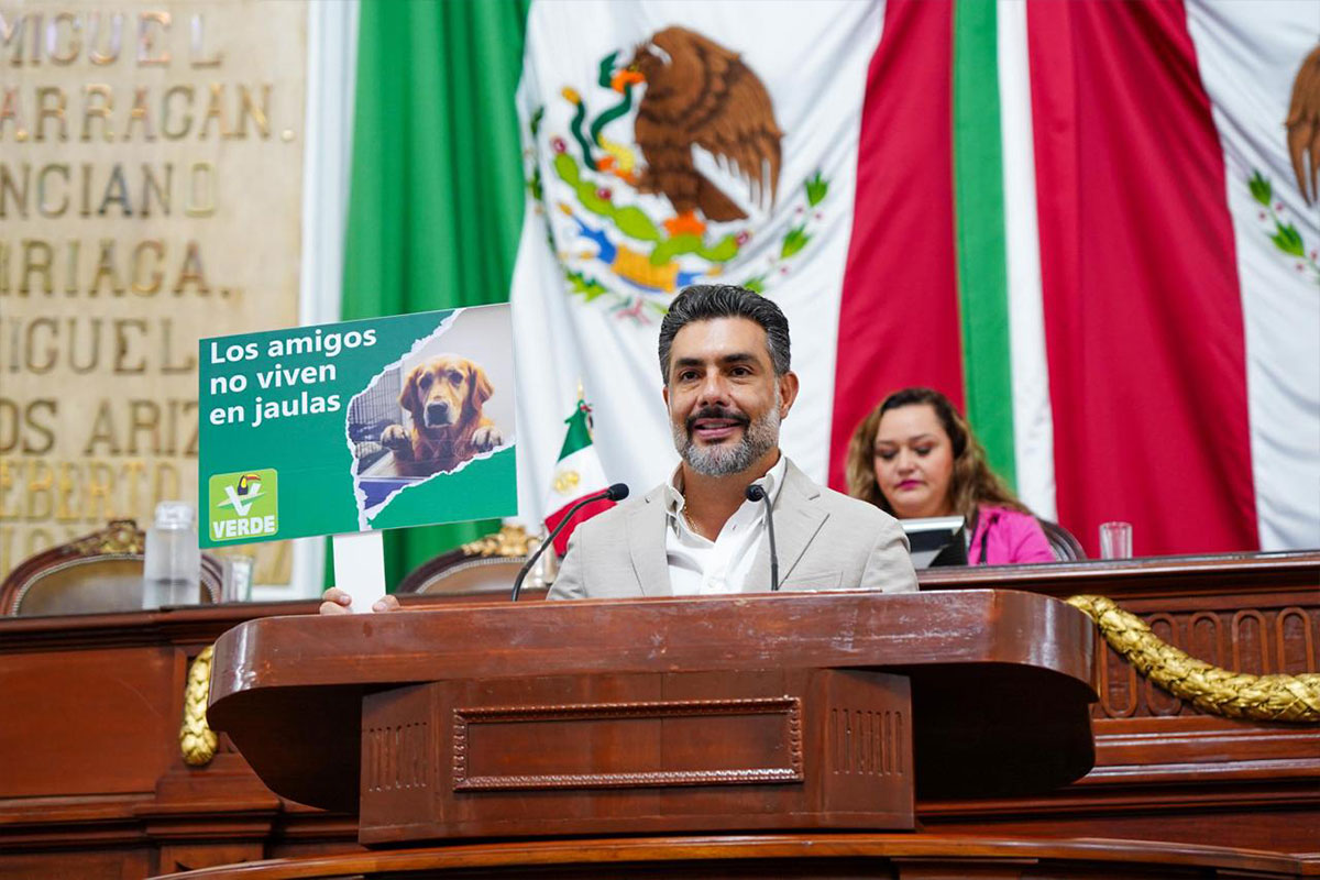 PASO HISTÓRICO PROHIBIR LA EXHIBICIÓN FÍSICA DE ANIMALES EN VENTA: CHUCHO SESMA