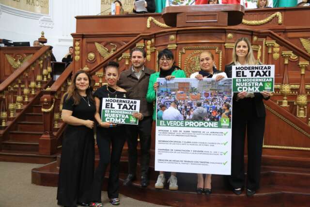 Taxistas de la CDMX buscan dar el paso a la modernidad: Dip. Manuel Talayero